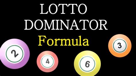 lotto dominator formula.